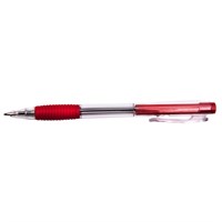 Ручка шариковая автоматическая DOLCE COSTO красная 0,7мм